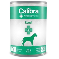 Calibra VD Dog veterinární konzerva Renal 400g 