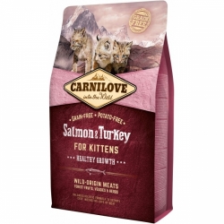 Carnilove Cat Salmon & Turkey Kitten 400g