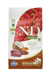 N&D GF Quinoa DOG Skin&Coat Venison & Coconut 800g