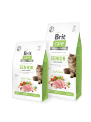 Brit Care Cat Grain-Free SENIOR AND WEIGHT CONTROL 400 g
