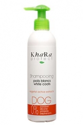 Khara Šampon bílá srst pes 250ml