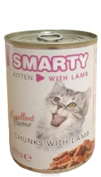 SMARTY chunks JUNIOR CAT LAMB 410g