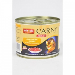 Konzerva pro kočky Animonda ADULT kuře/kachna 200g