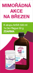 Nomaad ArtiVit Sirup 500ml +100g kolagenu+50g De-Plaque v hodnotě 238 Kč ZDARMA
