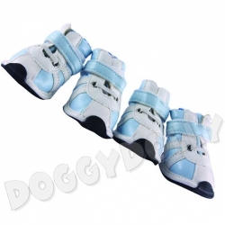 Boty pro psy Doggydolly modré S 4kusy - NOVINKA, DOSTUPNÉ I JINÉ