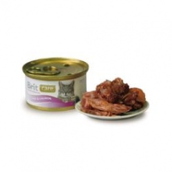 Brit Care Cat konz.tuňák & losos 80g