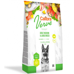 Calibra Dog Verve GF Adult M&L Salmon&Herring 12kg + doprava zdarma