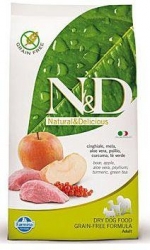 N&D Grain Free DOG Adult MAXI Boar & Apple 12kg + DOPRAV