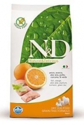 N&D Grain Free DOG Adult MINI Fish & Orange 2,5kg + PAML