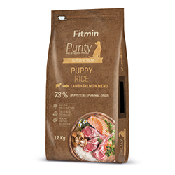 Fitmin dog Purity Rice Puppy Lamb&Salmon 
