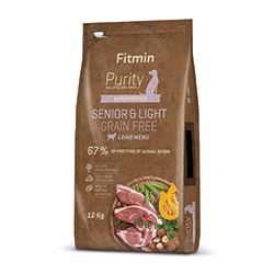 Fitmin dog Purity Grain Free Senior&Light Lamb 2kg 