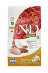 N&D GF Quinoa DOG Skin&Coat Quail & Coconut 