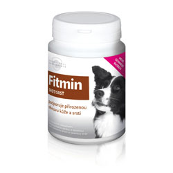 Vitamíny pro psy na podporu srsti a kůže Fitmin dog Srst 150 g