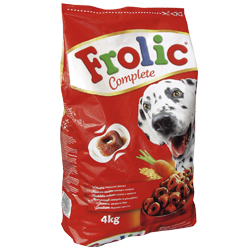 FROLIC s hovězím masem a zeleninou 4 kg