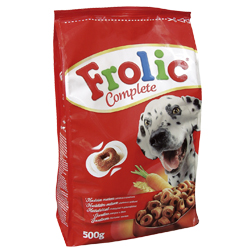 FROLIC s hovězím masem a zeleninou 500g