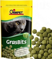 Gimpet kočka Tablety GrasBits s kočičí trávou 40g