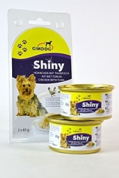 GIMBORN KONZ. SHINYDOG TUŇÁK/KUŘE 2X85G
