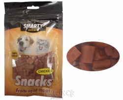 Kousky z kuřecího masa a jater 70g