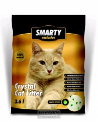 Silikátové stelivo pro kočky SMARTY EXCLUSIVE 3,6 litrů