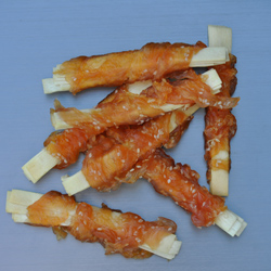 Sušené maso TOMAPETS TRESKA+KUŘE+SEZAM 250g - SLEVA 50%