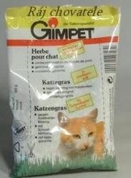 Gimpet kočka Tráva na trávení v EKO balení 100g