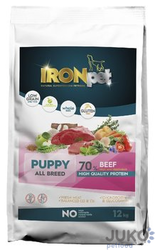 IRONpet BEEF Puppy All Breed 12kg