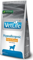 Vet Life Natural DOG Hypo Fish & Potato 12kg