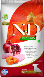 N&D GF Pumpkin DOG Puppy Mini Chicken & Pomegranate 2,5kg