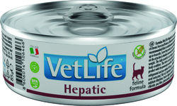 Vet Life Natural Cat konz. Hepatic 85g