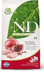 N&D Grain Free DOG Adult Chicken & Pomegra 