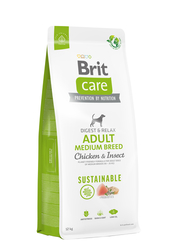 Brit Care Dog Sustainable Adult Medium Breed 12 kg