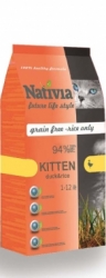 Nativia Adult Duck&rice hairball 