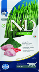 N&D SPIRULINA CAT Adult Lamb & Wolfberry 1,5kg