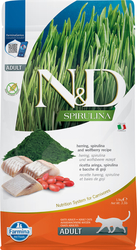 N&D SPIRULINA CAT Adult Herring & Wolfberry 1,5kg