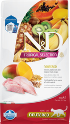 N&D TROPICAL SELECTION CAT Neutered Chicken 4+1kg