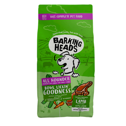 BARKING HEADS All Hounder Bowl Lickin Good Lamb 2kg