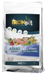 IRONpet TURKEY Medium Adult 12kg