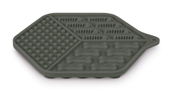 Lízací podložka pro kočky SILICONE šedá Zolux