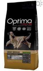 OPTIMAnova dog ADULT MEDIUM GF Chicken 12kg + DÁREK + DOPRAVA NEBO 120 KČ ZDARMA