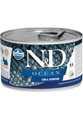 N&D DOG OCEAN Adult Codfish & Pumpkin 140g