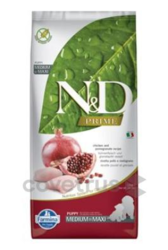 N&D PRIME DOG Puppy M/L Chicken & Pomegranate 12kg + DOPRAVA NEBO 200 Kč ZDARMA!