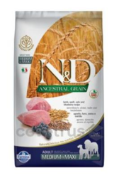 N&D Low Grain DOG Adult M/L Lamb & Blueberry 12kg