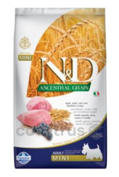 N&D Low Grain DOG Adult Mini Lamb & Blueberry 800g 