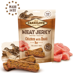 Carnilove Meat Jerky Chicken with Quail Bar 100g