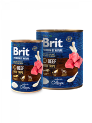 Brit Premium by Nature Beef with Tripe 400g 
