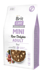 Brit Care Dog Mini FD Raw Delights Beef 2kg