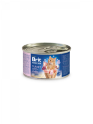 Brit Premium Cat by Nature konz Turkey&Liver 200g