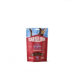 Carnilove Cat CRUNCHY Snack Salmon+Catnip 50g