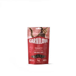 Carnilove Cat SOFT Snack Turkey+Catnip 50g