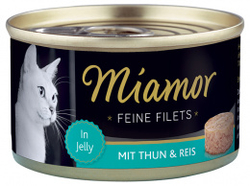 Miamor Cat Filet konzerva tuňák+rýže 100g